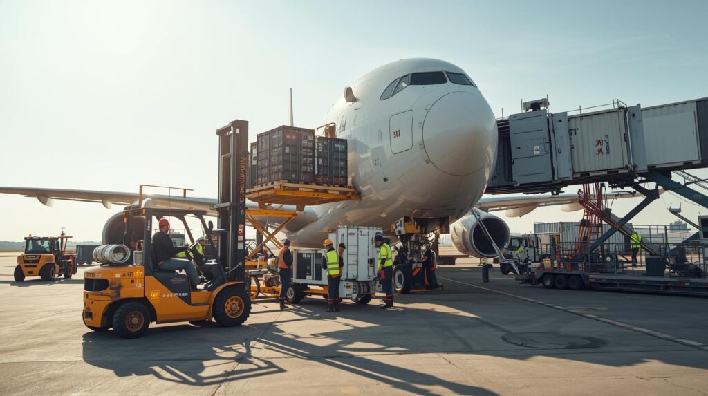 airplane cargo loading