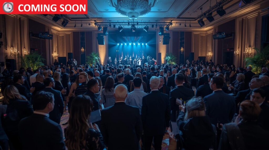 elegant corporate event