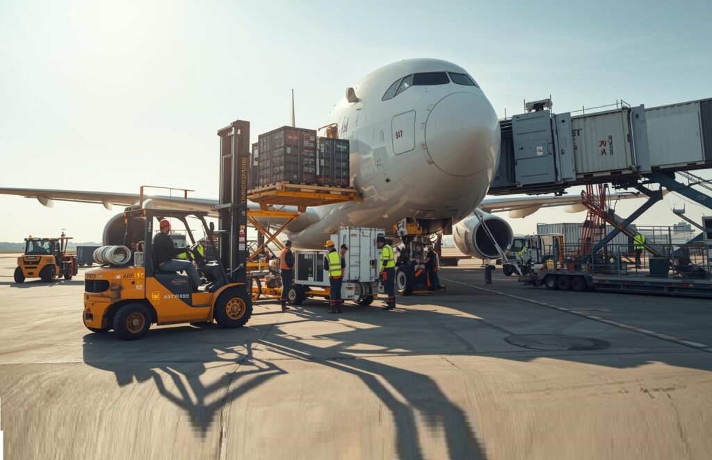 airplane cargo loading